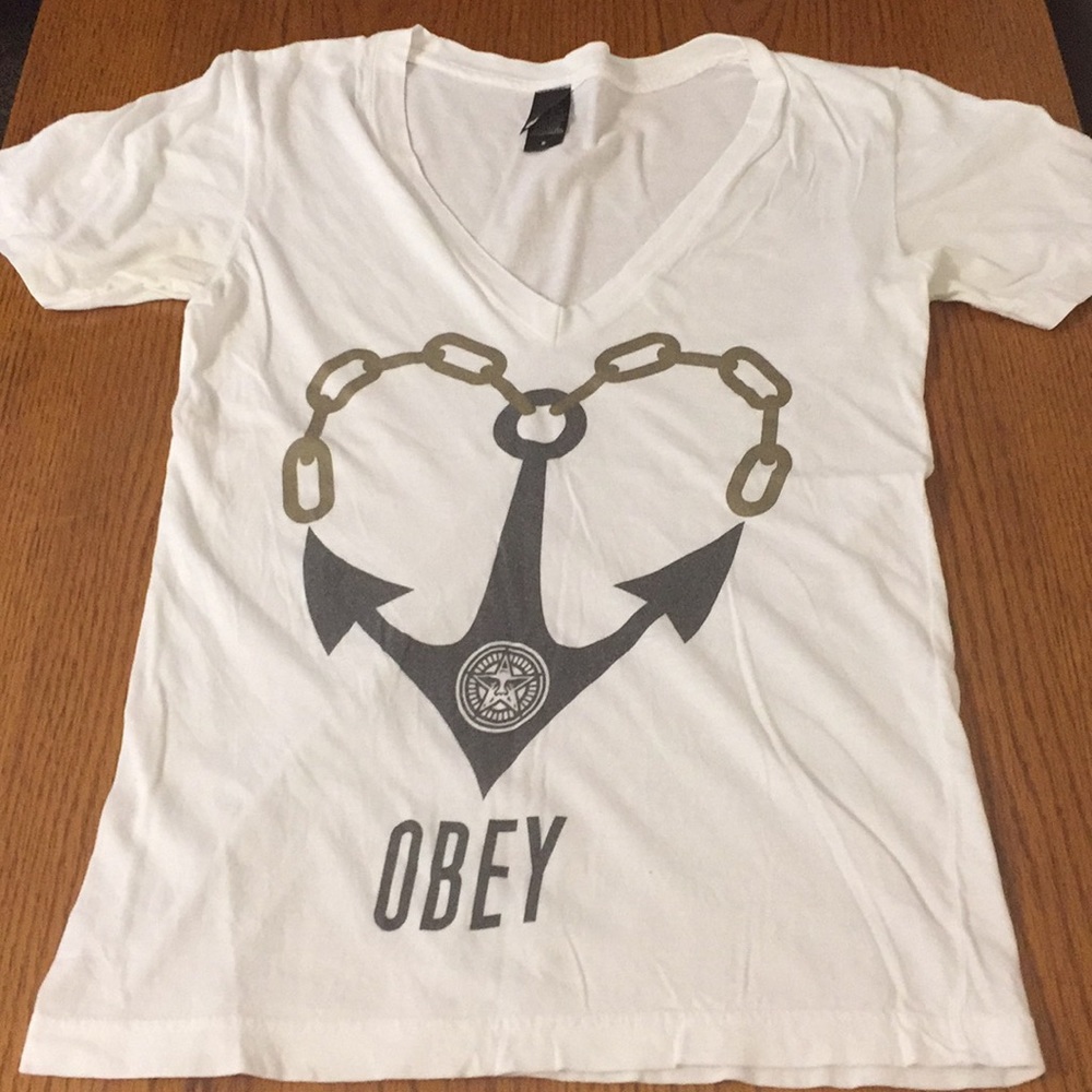 Obey Heart/Anchor Shirt
